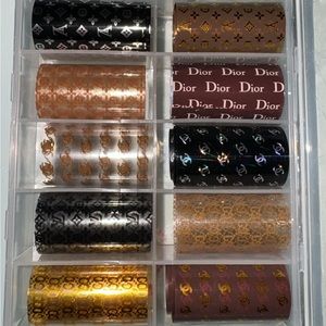 Logo Transfer Nail Foil